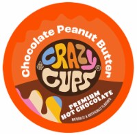 Crazy Cups Chocolate Peanut Butter Flavored Hot Cocoa Pods Perspective: Main