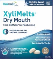OraCoat XyliMelts® Slightly Sweet Dry Mouth Stick-On Melts