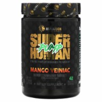 ALPHA LION SuperHuman Pump Mango Veiniac Mango Strawberry Sherbet - 12.96 oz (367.5