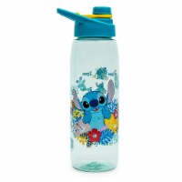Disney Lilo & Stitch Tropical 28oz Plastic Water Bottle w/ Screw Lid