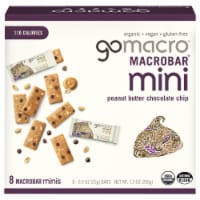GoMacro® Peanut Butter Chocolate Chip Mini Protein Bars Perspective: Main