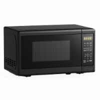 Black+Decker 700 Watt 0.7 Cubic Feet Countertop Microwave Oven, Matte Black