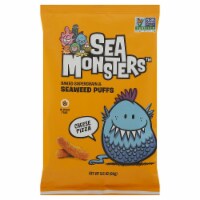 Sea Monsters™ Baked Seaweed Puff Cheese Pizza Perspective: Main