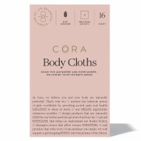 Cora Bamboo Body Cloth Lavender Sachets 16 Count Perspective: Main