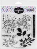 Colorado Craft Company Clear Stamps 6"X6"-Brilliant Beetle-Big & Bold