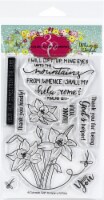 Colorado Craft Company Clear Stamps 4"X6"-Lift My Eyes Daffodils-Whimsy World
