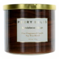 Perry Ellis cpess145 14.5 oz Soy Wax Blend 3 Wick Candle - Sandalwood Sage