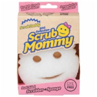 Scrub Daddy® Scrub Mommy® Dye Free Scrubber + Sponge Perspective: Main