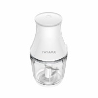 Tayama 2.5-Cup White Mini Chopper 4-Layer Blade Food Processor