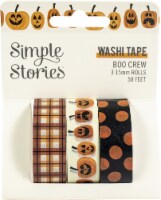 Simple Stories Boo Crew Washi Tape 3/Pkg-