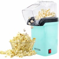Popcorn Machine Hot Air Electric Popper Kernel Corn Maker Bpa Free No Oil Sea Green