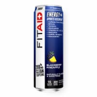 FITAID Blackberry Pineapple Energy Drink Can Perspective: Main