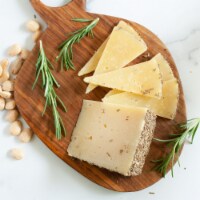 igourmet Spanish Malago Cheese with Rosemary - Half Wheel (3.5 pound)