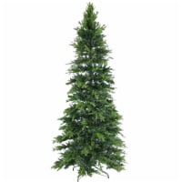 Sunnydaze Slim and Stately Indoor Unlit Artificial Christmas Tree - 8 ft