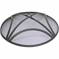 Sunnydaze 30 in Reinforced Steel Mesh Round Fire Pit Spark Screen