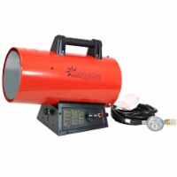 Sunnydaze 60,000 BTU Steel Forced Air Propane Heater with Auto Shut Off