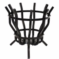 23  Firewood Rack Log Storage Steel Indoor Outdoor Wood Fireplace Accessory