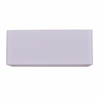 2-Piece Pack 1-Light White LED Wall Sconce