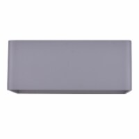 2-Piece Pack 1-Light Gray LED Wall Sconce