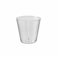 1 oz. Clear Plastic Shot Glasses (2500 Glasses)