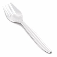 Clear Disposable Plastic Serving Forks (150 Forks)
