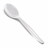 Clear Disposable Plastic Serving Spoons (150 Spoons)