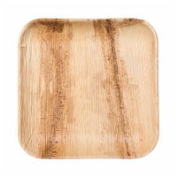 9  Square Palm Leaf Eco Friendly Disposable Buffet Plates (100 Plates)