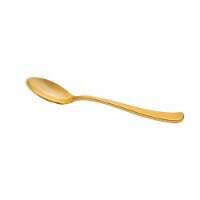 Shiny Metallic Gold Plastic Spoons (600 Spoons)