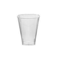 Kitcheniva Disposable Clear Plastic Cups With Flat Lids 16 oz Set of 100,  100 pcs - Kroger