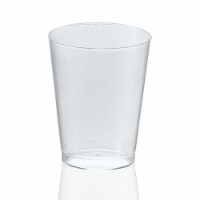 10 oz. Clear Round Plastic Cups (500 Cups)