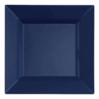 6.5  Midnight Blue Square Plastic Cake Plates (120 Plates)