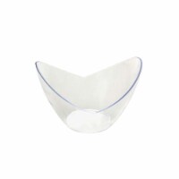 2 oz. Clear Small Disposable Plastic Concave Cups (288 Cups)