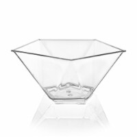 3.5 oz. Clear Star Pentagon Disposable Plastic Dessert Cups (288 Cups)