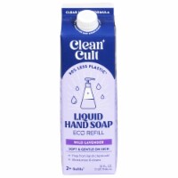 Cleancult Lavender Scent Liquid Hand Soap Refill Perspective: Main