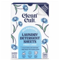 Clean Cult™ All-Powerful Laundry Detergent Sheets Fresh Linen Perspective: Main
