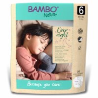 Bambo Nature Baby Baby Diaper Size 6 Over 35 lbs. 1000021012, 80 Ct