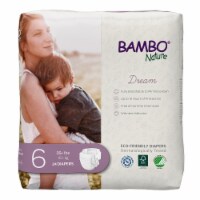 Bambo Nature Baby Diapers, Disposable, Eco-Friendly, Size 6, 35+ lbs, 72 Ct