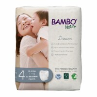 Bambo Nature Toddler Training Pants, Unisex, Size 4, 14 to 31 lbs, 66 Ct