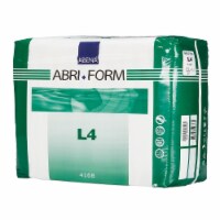 Abena Abri-Form Comfort L4 Adult Incontinence Brief L Heavy Absorbency Contoured, 4168, 24 Ct