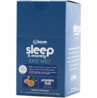 Kore Nutrition Sleep & Recovery Easy Melt Passion Fruit Flavor Packets Perspective: Main