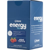 Kore Nutrition Energy Fizz Natural Raspberry Flavor Packets