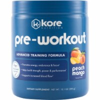 Kore Nutrition Peach Mango Pre-Workout Supplement