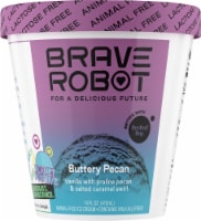 Brave Robot Buttery Pecan Animal-Free Ice Cream Perspective: Main