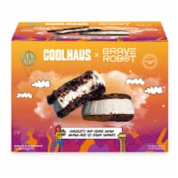Brave Robot x Coolhaus Chocolate Chip Cookie Dough Animal-Free Ice Cream Sandwiches