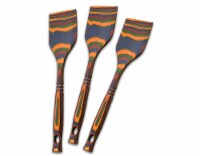 Island Bamboo Rainbow Spatula 3 pack