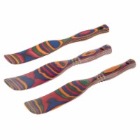 Island Bamboo Rainbow Pakkawood Spurtle Bundle