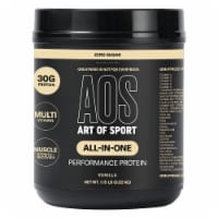 Art of Sport Protein Powder Performance Shake Mix 1.15lb- Vanilla Perspective: Main