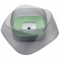 Pet Life Hydritate Anti-Puddle Cat and Dog Drinking Water Bowl