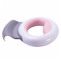 Knuckler' Handheld Travel Flexible Grooming Pet Rake Comb - One Size / Pink