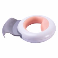 Pet Life Knuckler Handheld Travel Flexible Grooming Pet Rake Comb